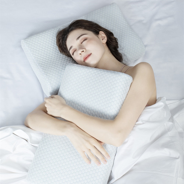 Contoured Orthopedic Memory Foam Pillow 